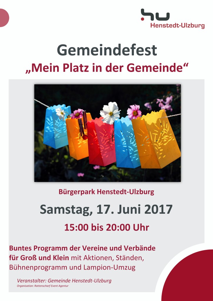 Gemeindefest 2017 - Gemeinde Henstedt-Ulzburg